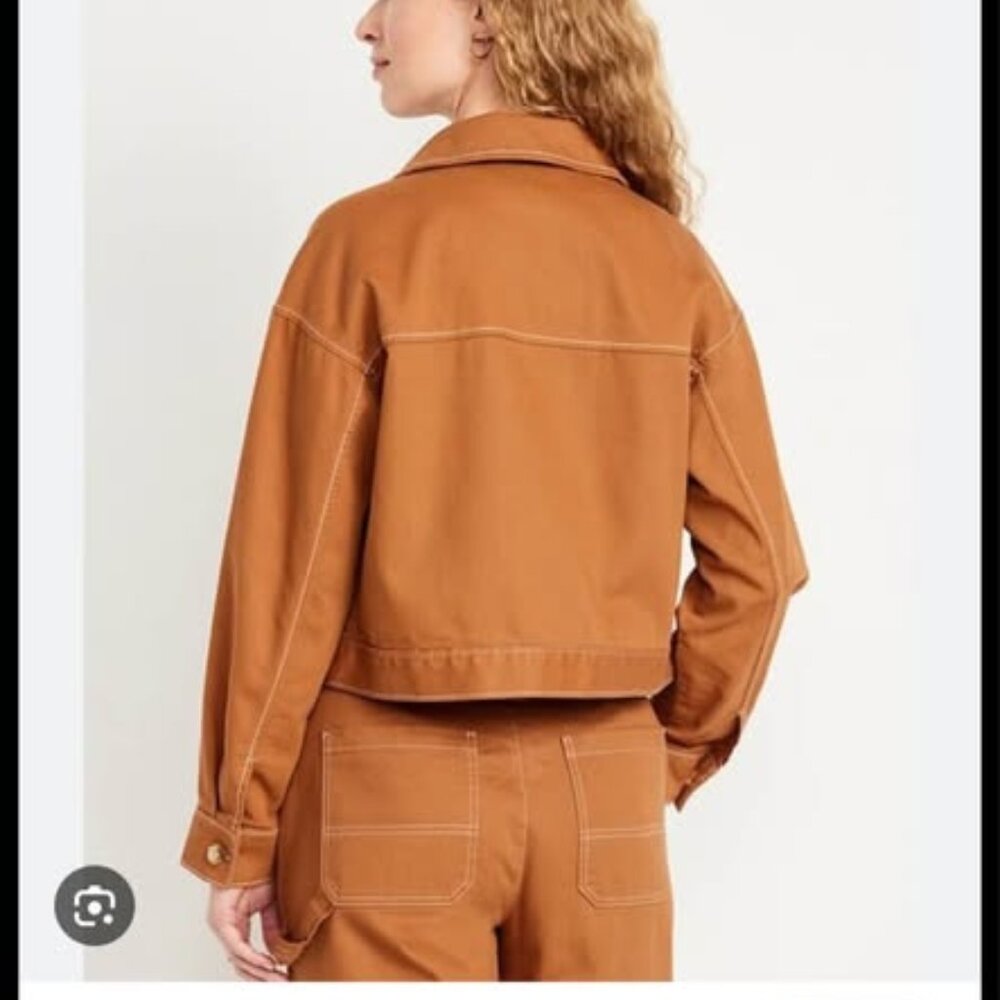 Utility Jacket and pants- size 18 & XXL-  Burnt Sienna Colur